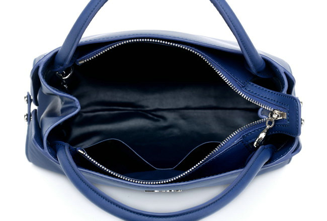 dior bar medium top handle bag calfskin 0906 blue